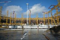 Стадион в Ростове-на-Дону возведен на 42%
